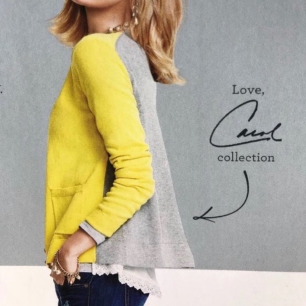 Cabi Love Carol Collection Cardigan sz M